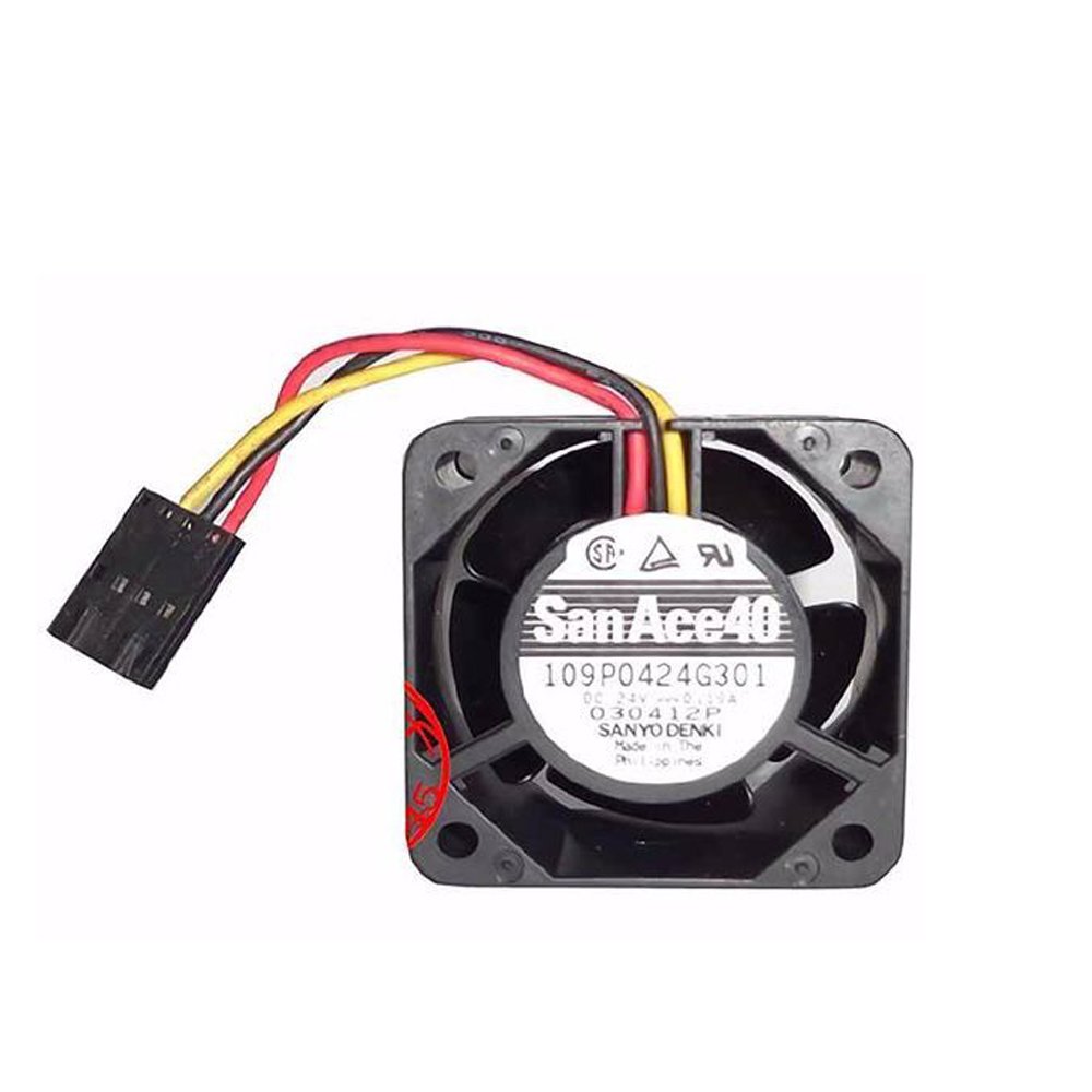 Sanyo Denki 109P0424G301 40x40x28mm 24v Dc Kompakt Fan