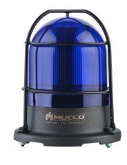 5 Modlu Üniversal Kafesli Buzzerlı Tepe Lambası 85-260V AC/DC SNT-125-B-KFS Mavi