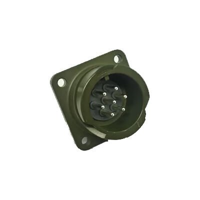 KDB02E 16S-1P Bayonet Tip 7 Pinli Panel Erkek Askeri Konnektör
