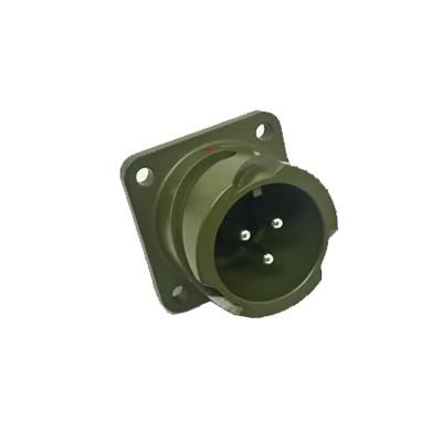 KDB02E 16-10P Bayonet Tip 3 Pinli Panel Erkek Askeri Konnektör