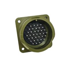 KDB02E 28-21P Bayonet Tip 37 Pinli Panel Erkek Askeri Konnektör