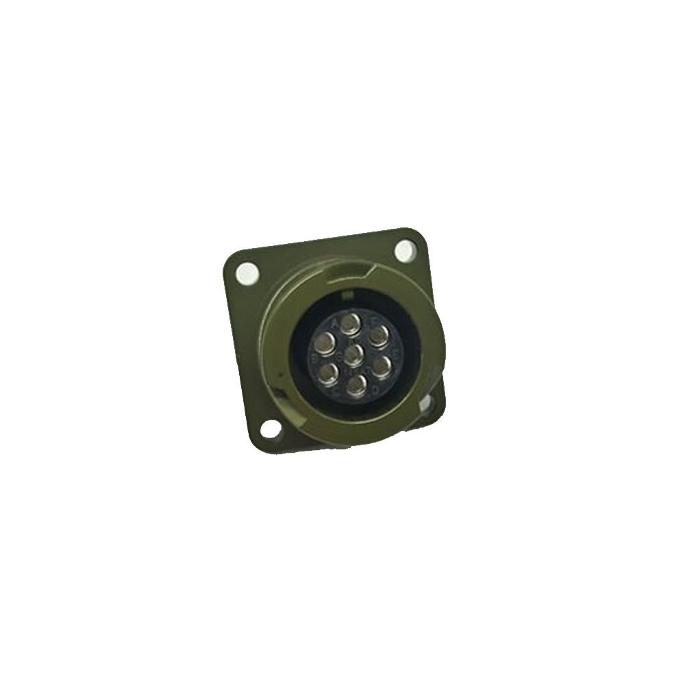KDB02E 14SA-7S Bayonet Tip 7 Pinli Panel Dişi Askeri Konnektör