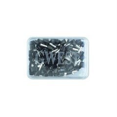 Gwest CYA-6.0mm Çift Girişli Kablo Yüksük - ikili Pabuç 100 ad.