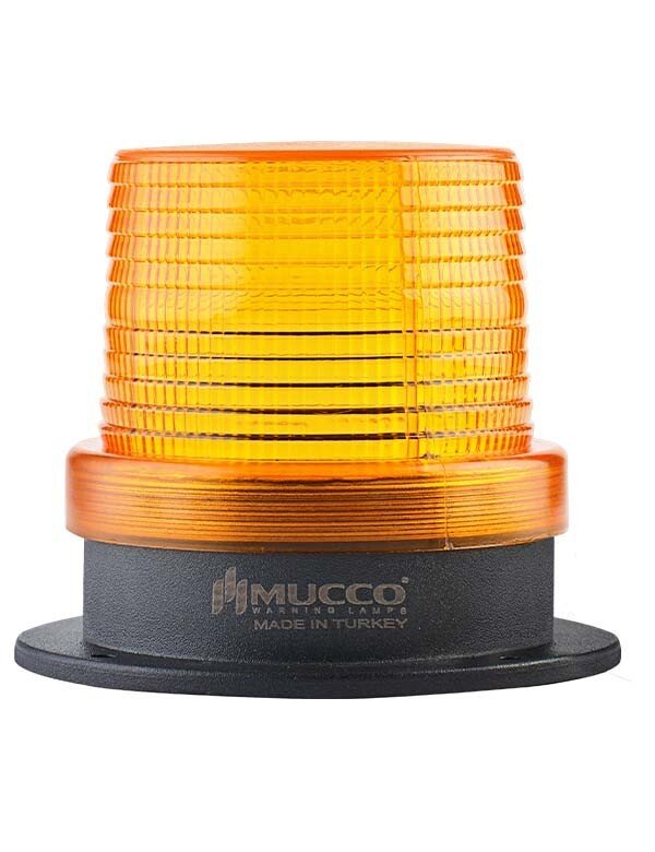 5 Mod Buzzerlı Universal Tepe Lambası 12-24V AC/DC SNT-915-B Sarı