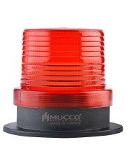 5 Mod Buzzerlı Universal Tepe Lambası 85-260V AC/DC SNT-925-B Kırmızı