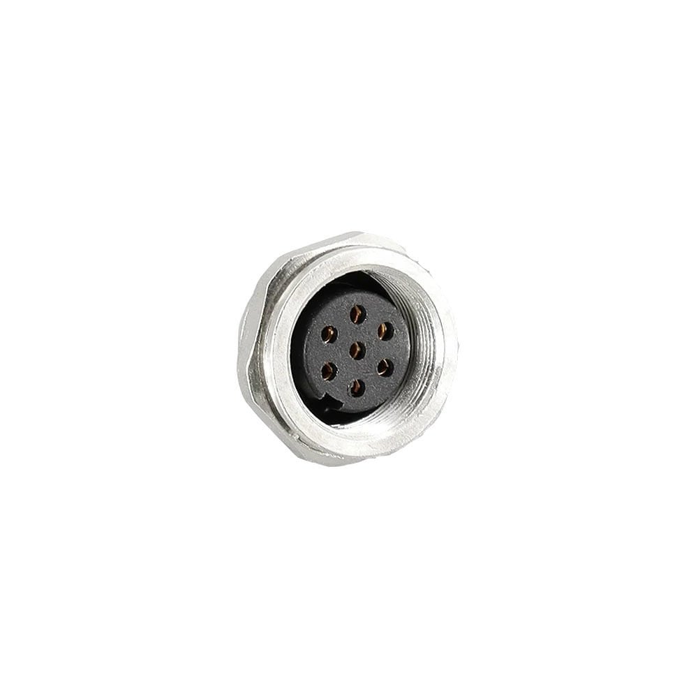 M16 7 Pin Panel Dişi Konnektör - J09F-7F1