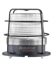 5 Mod Universal Kafesli Tepe Lambası 85-260V AC/DC SNT-925-KFS Beyaz