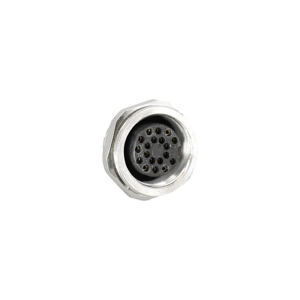 M16 19 Pin Panel Dişi Konnektör - J09F-19F1