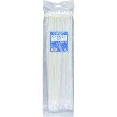 Gwest 430x4,8 mm Beyaz Kablo Bağı 100 Adet GT 430 ST