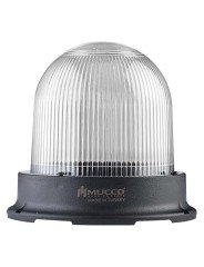 5 Mod Buzzerlı Tepe Lambası 85-260V AC/DC SNT-1225-B Beyaz