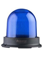 5 Mod Buzzerlı Tepe Lambası 85-260V AC/DC SNT-1225-B Mavi