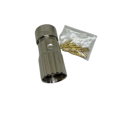 M23 17 Pin Seyyar Dişi Konnektör - M23-F17T Konnektör