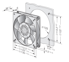 Ebm Papst 5656S Aksiyel Kompakt Fan 5656 S