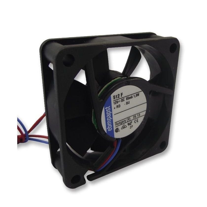 Ebm Papst 512F Aksiyel Kompakt Fan 12 DC 512 F