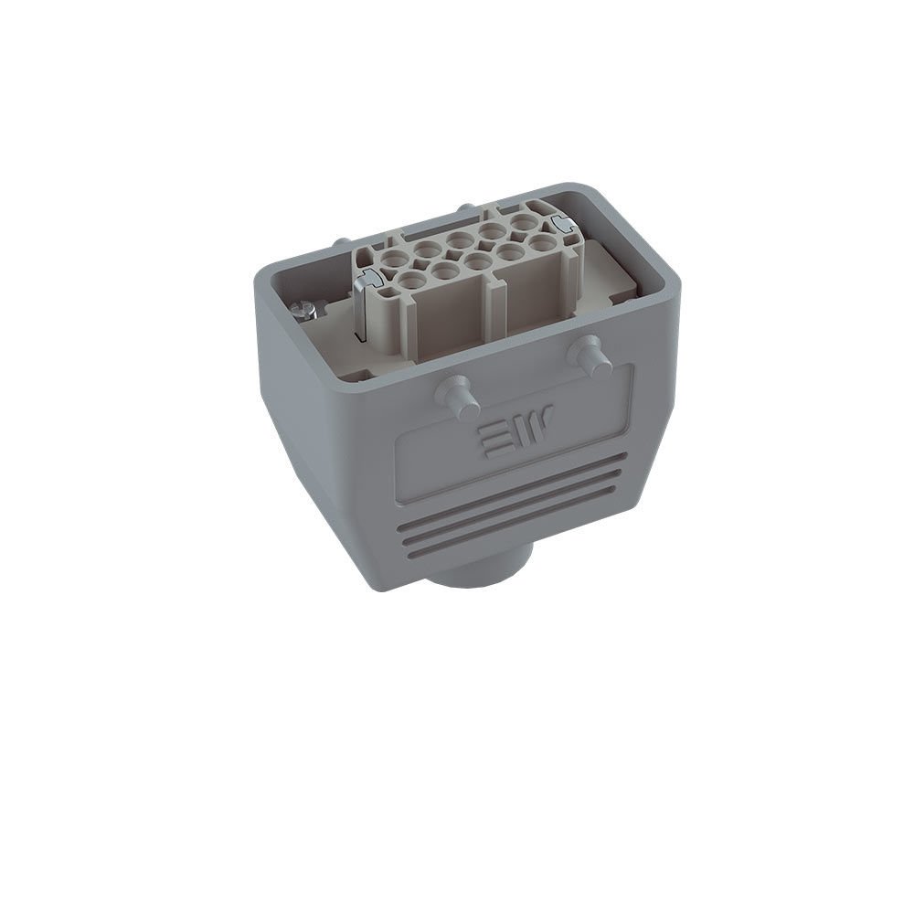 Mete Enerji 403114 10x16A 10P+E 400V IP65 Üst Girişli Uzatma Prizi