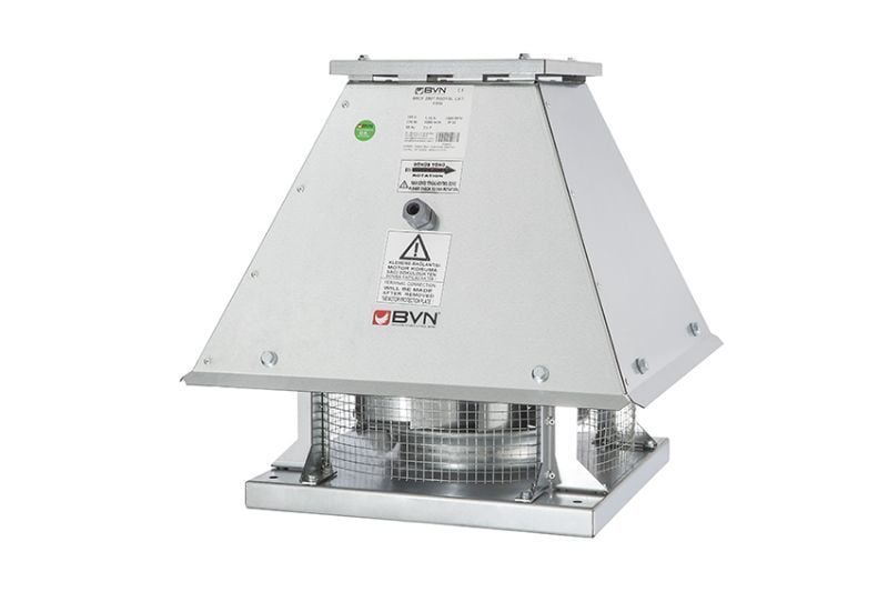 Bahçıvan / Yatay Atışlı Radyal Çatı Fanı (Brcf 280t)