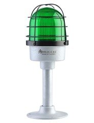 Çakar Kafesli Döküm Tepe Lambası 85-260V AC/DC SNT-DU12522-KFS Yeşil