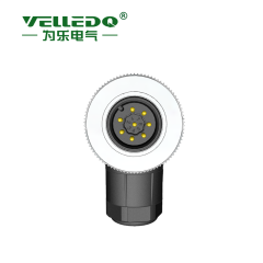 M12-M08S - M12 8 Pin Erkek 90° Açılı Konnektör - Velledq(Kopya)
