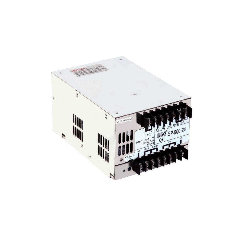 ISISO 500w 48v DC 10.5 A Ray Montajlı Delikli Tip Güç Kaynağı