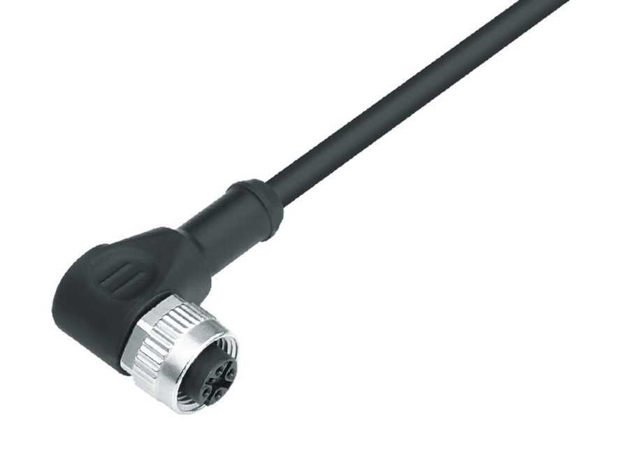 M12 5 Pinli 5mt. Dişi Açılı PUR Kablolu Tip Konnektör 79 3444 35 05